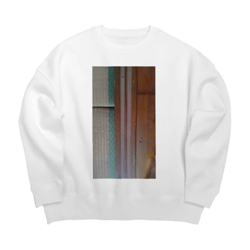 ボクノヘヤノサカイ Big Crew Neck Sweatshirt