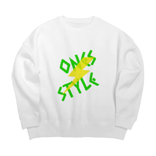 ones style Big Crew Neck Sweatshirt