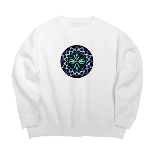 静謐−丸ver. Big Crew Neck Sweatshirt