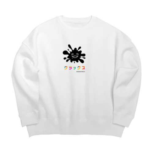 クラックス #XXXX01 キュートインクモンスター Big Crew Neck Sweatshirt