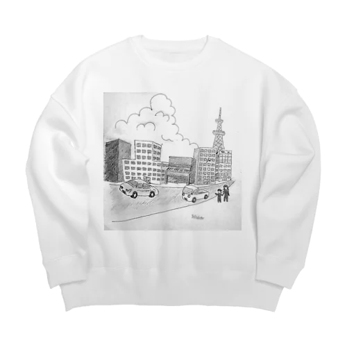 ストリートピアノ Big Crew Neck Sweatshirt