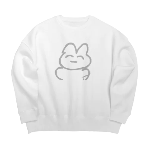 ぷくぷく Big Crew Neck Sweatshirt