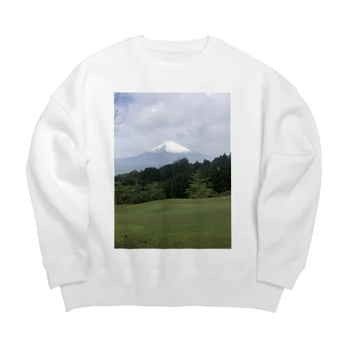 mt.fuji Big Crew Neck Sweatshirt