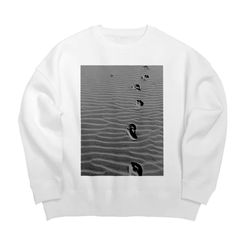 足跡 Big Crew Neck Sweatshirt