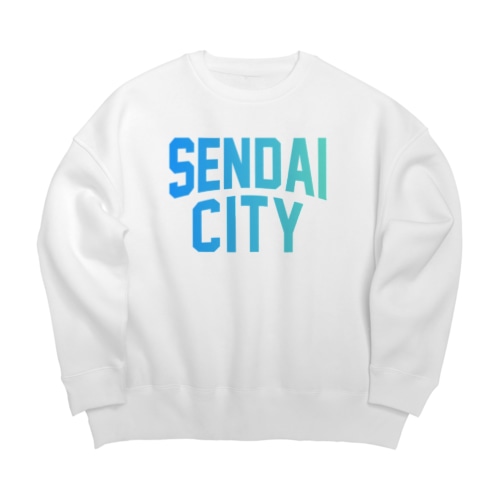 仙台市 SENDAI CITY Big Crew Neck Sweatshirt