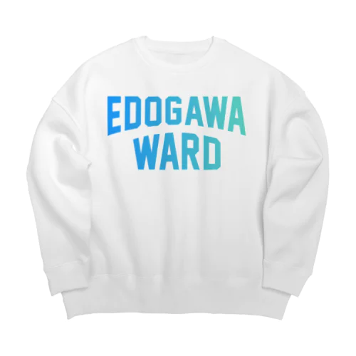  江戸川区 EDOGAWA WARD Big Crew Neck Sweatshirt
