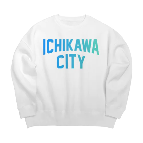 市川市 ICHIKAWA CITY Big Crew Neck Sweatshirt