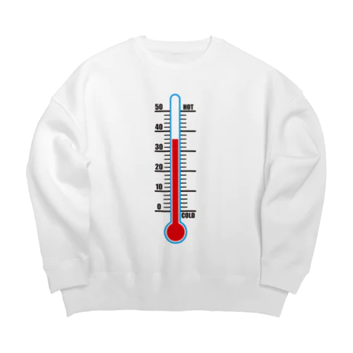 温度計 Big Crew Neck Sweatshirt