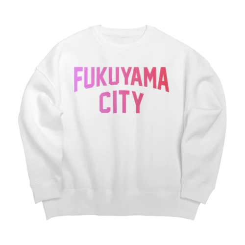 福山市 FUKUYAMA CITY Big Crew Neck Sweatshirt