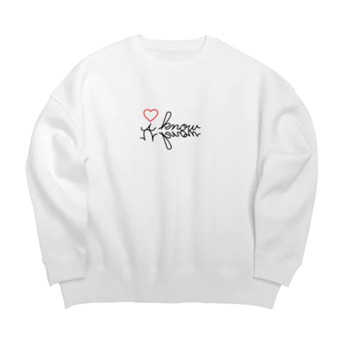 iknowuknow #01 Big Crew Neck Sweatshirt