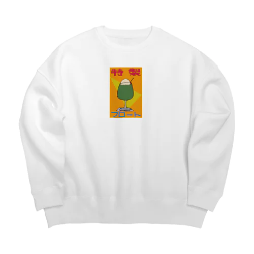 フロート Big Crew Neck Sweatshirt