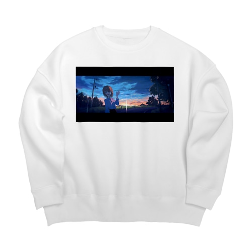 じゃ Big Crew Neck Sweatshirt