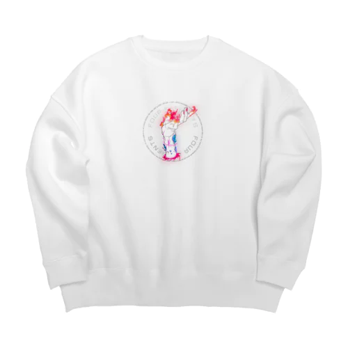 FOUR ELEMENTS Big Crew Neck Sweatshirt