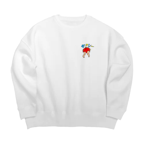 セクシー Big Crew Neck Sweatshirt