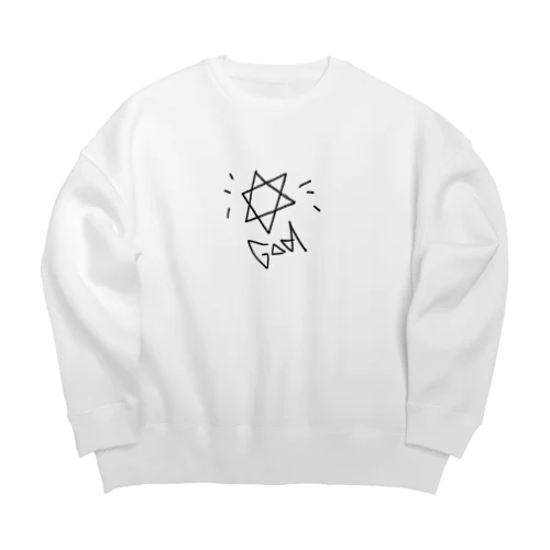 Ｇｏｄ Big Crew Neck Sweatshirt