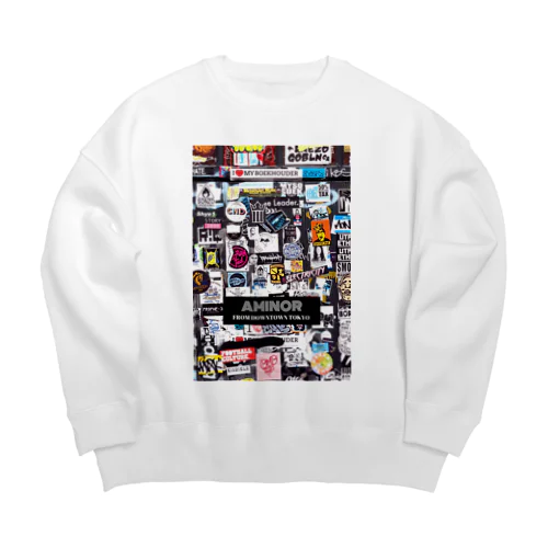 Wall Stickers Big Crew Neck Sweatshirt