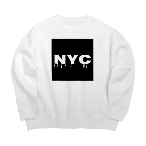 NYC melting Big Crew Neck Sweatshirt