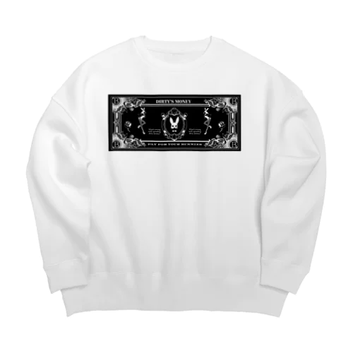 Dirty Money Ｎｏ．0 Big Crew Neck Sweatshirt