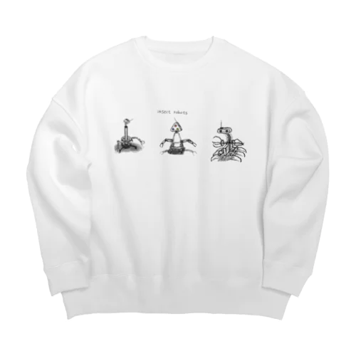 robo Big Crew Neck Sweatshirt