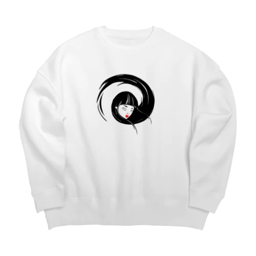 Typhoon Mary Big Crew Neck Sweatshirt