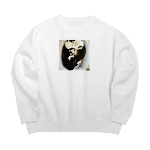 ココ&ナナ Big Crew Neck Sweatshirt