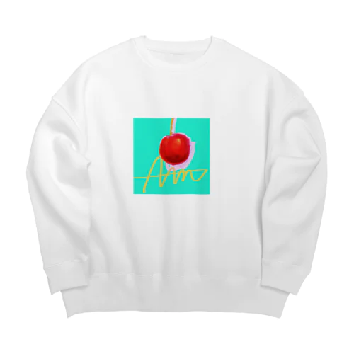 Am ( from cherry&am )  Big Crew Neck Sweatshirt