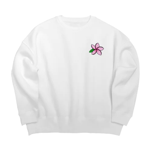 プルメリア三姉妹 Big Crew Neck Sweatshirt