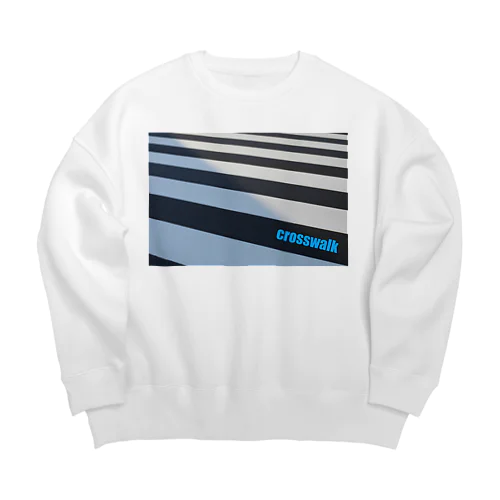 横断歩道 Big Crew Neck Sweatshirt