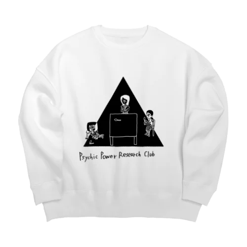 超能力研究部ピラミッドパワー Big Crew Neck Sweatshirt