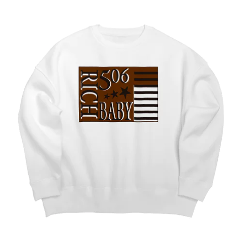 RICH BABY by iii.store Big Crew Neck Sweatshirt