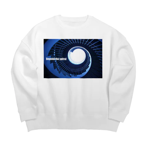 らせん階段 Big Crew Neck Sweatshirt