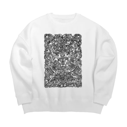 森 Big Crew Neck Sweatshirt