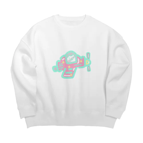 ぷろぺらぁ Big Crew Neck Sweatshirt