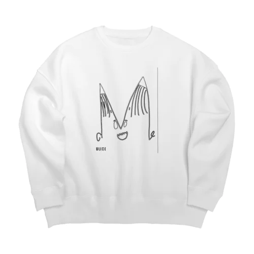 M Big Crew Neck Sweatshirt