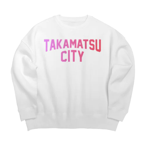 高松市 TAKAMATSU CITY Big Crew Neck Sweatshirt