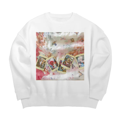 tarot kiacard Big Crew Neck Sweatshirt