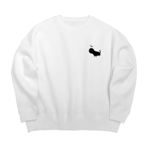 謎の生き物・コハル〖1〗 Big Crew Neck Sweatshirt