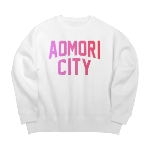 青森市 AOMORI CITY Big Crew Neck Sweatshirt