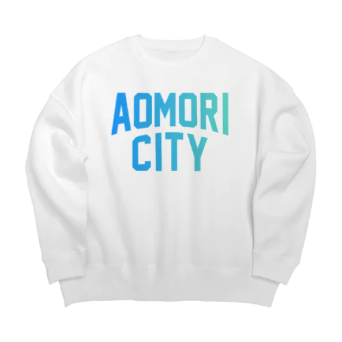 青森市 AOMORI CITY Big Crew Neck Sweatshirt