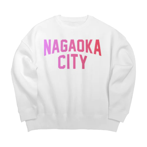 長岡市 NAGAOKA CITY ビッグシルエットスウェット