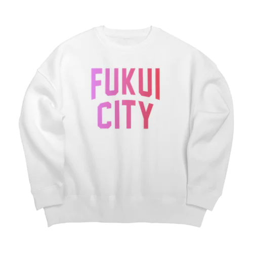 福井市 FUKUI CITY Big Crew Neck Sweatshirt