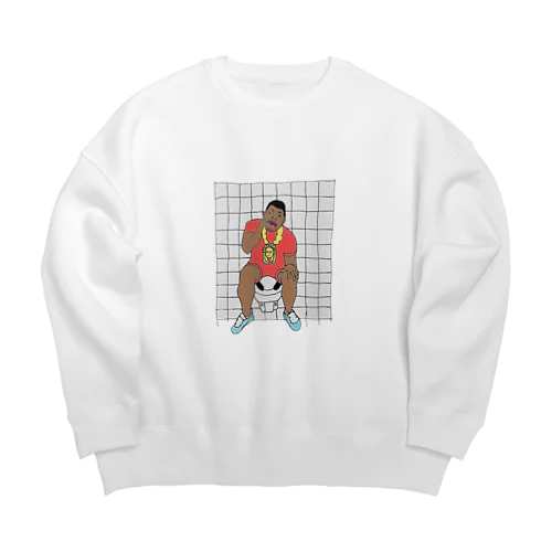 ともだち Big Crew Neck Sweatshirt