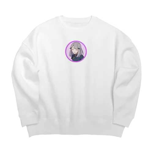 めろんわーるど Big Crew Neck Sweatshirt