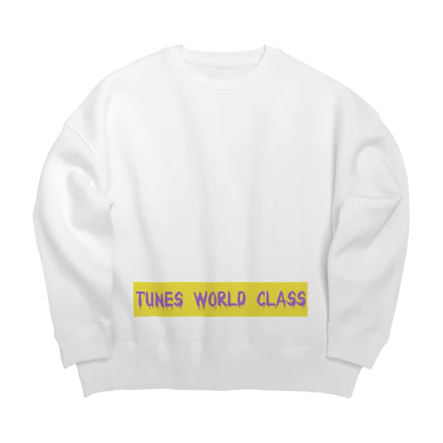 tunes world class ビッグシルエットスウェット