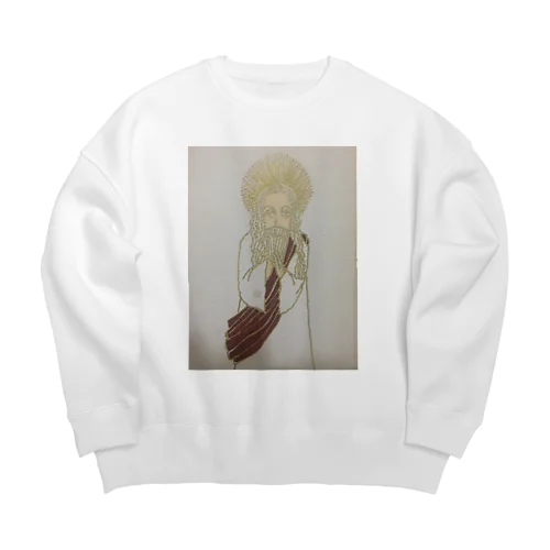 キリスト①シリーズ Big Crew Neck Sweatshirt