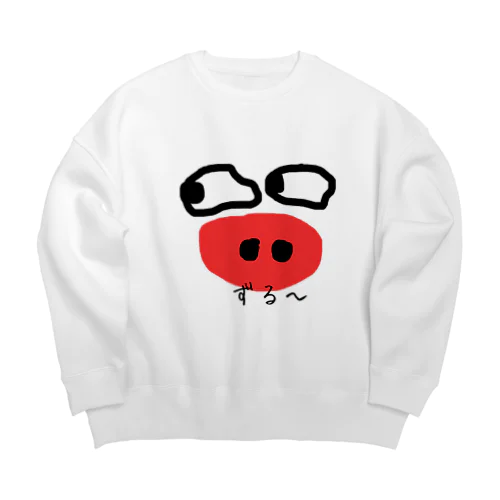 ブサカワグッズ Big Crew Neck Sweatshirt