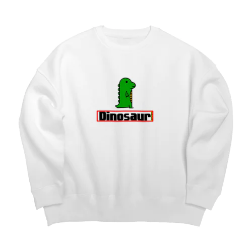 Dinosaur くん Big Crew Neck Sweatshirt