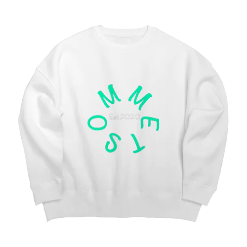 SOMMET CIRCLE LOGO Big Crew Neck Sweatshirt