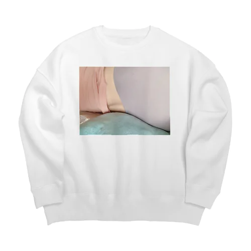 寝起き Big Crew Neck Sweatshirt