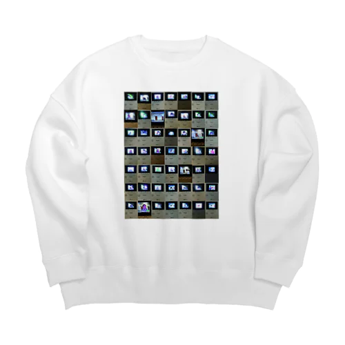 tomodaT Big Crew Neck Sweatshirt